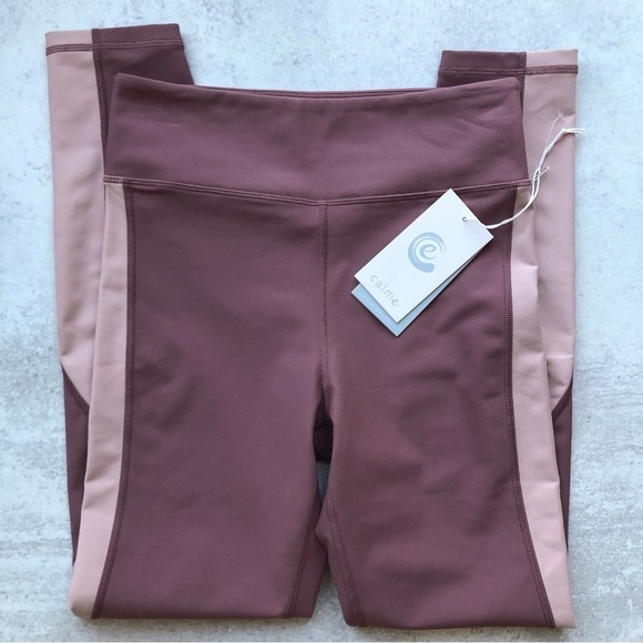 Johnny Was Calme Endurance Color Block Leggings NWT Small - Picture 2 of 12